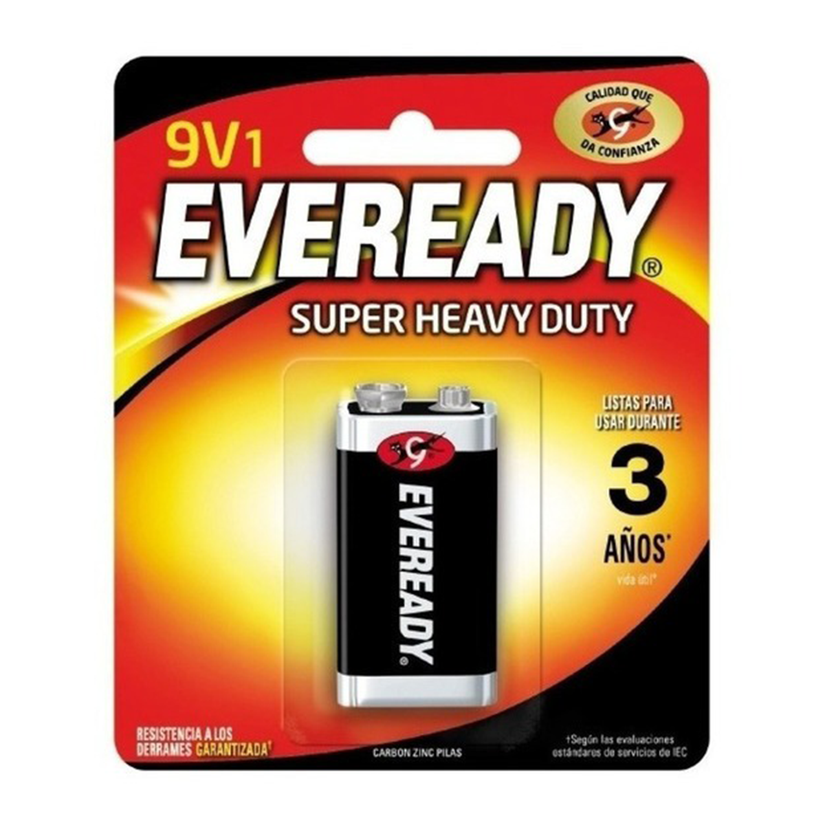 Bateria Eveready 9v 1 Unidad