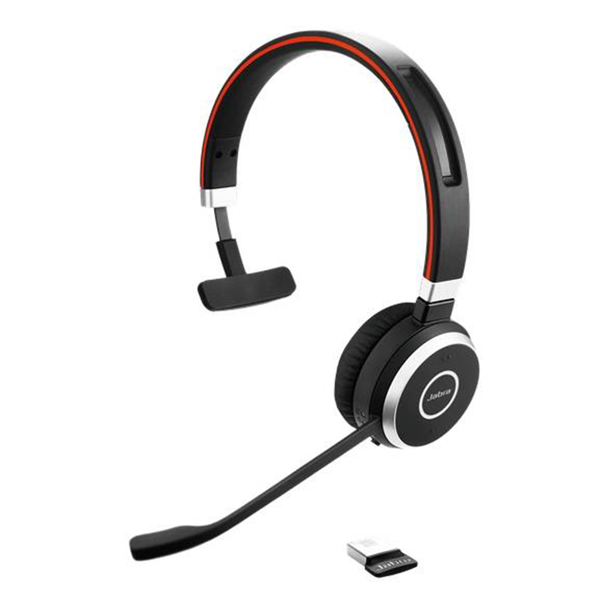 Audifono Bluetooth Jabra Evolve 65 Se Ms Mono Link 380a Negro