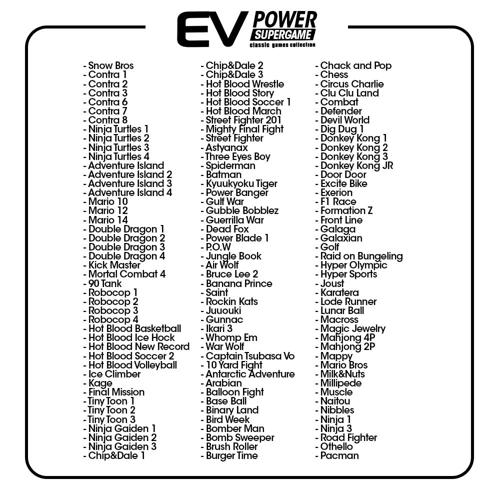 Consola Super Game Power EV 400 Juegos – imagen 2