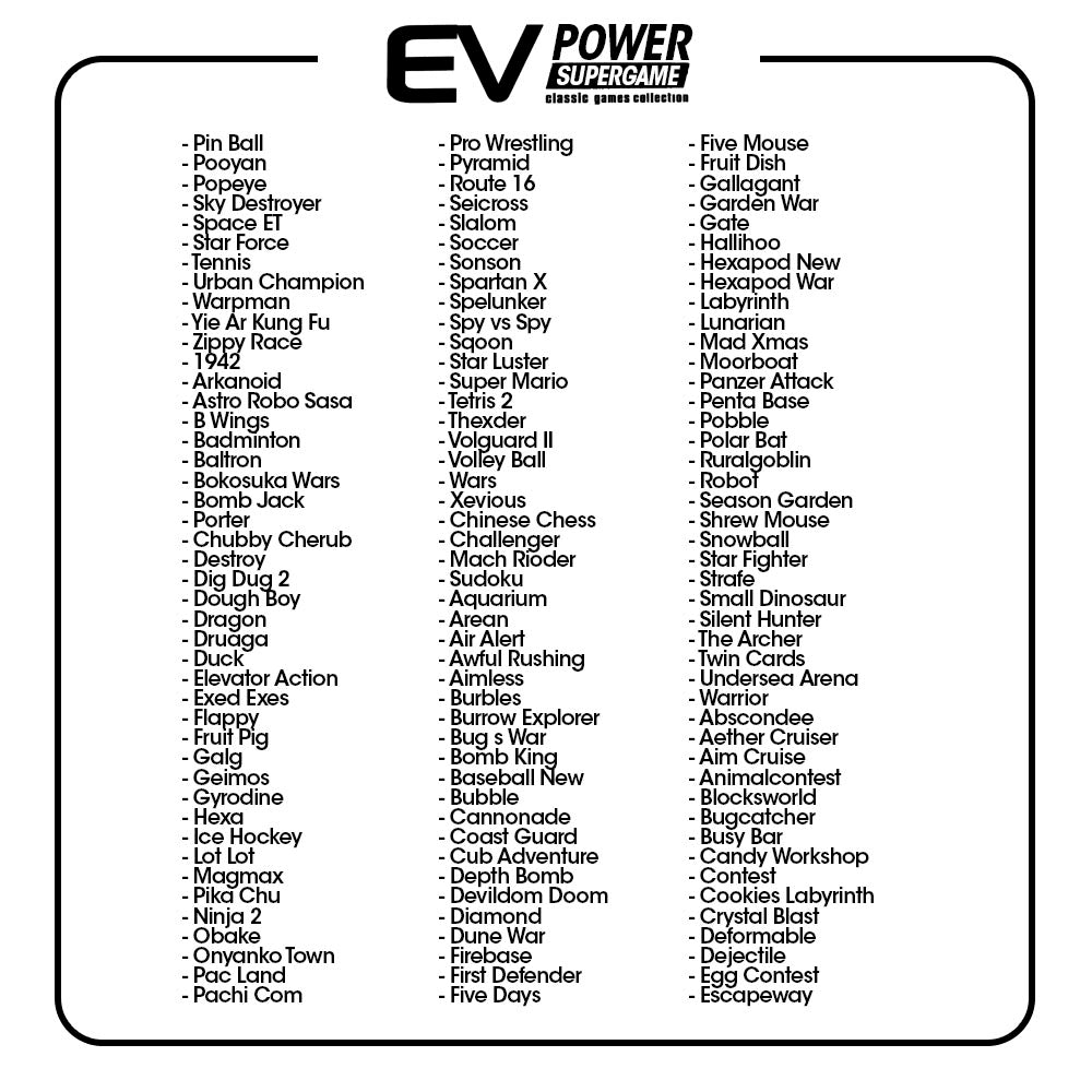 Consola Super Game Power EV 400 Juegos – imagen 4