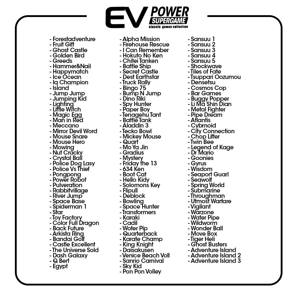 Consola Super Game Power EV 400 Juegos – imagen 3