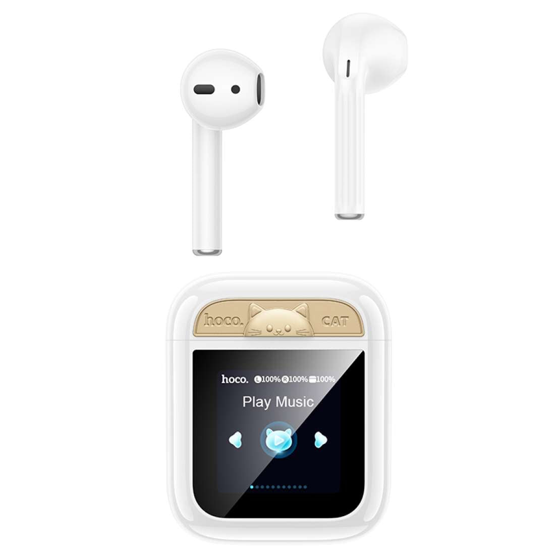 Audífonos In Ear Bluetooth Hoco Ew86 Pantalla Touch Blanco (copia) – imagen 2
