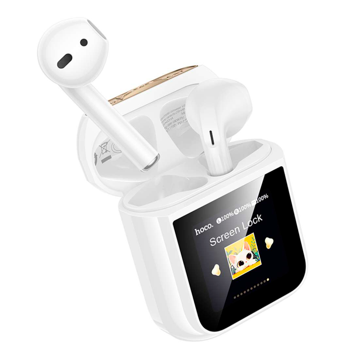Audífonos In Ear Bluetooth Hoco Ew86 Pantalla Touch Blanco (copia)