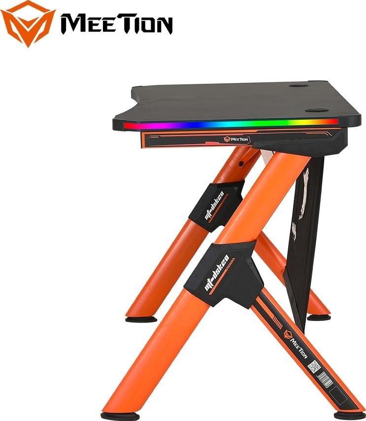Escritorio Gamer Rgb Meetion MT-DSK20 Negro Naranja – imagen 3