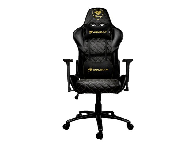 Silla Gamer Profesional Cougar Armor One Royal Negro Amarillo – imagen 2