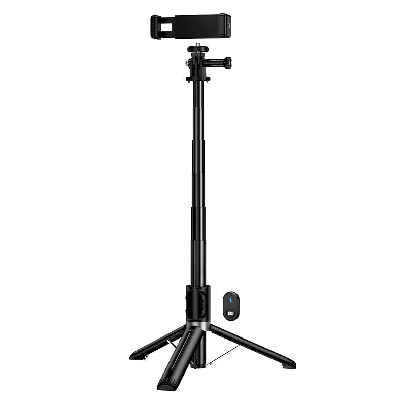 Baston Selfie Tripode 4 en 1 Hoco K101 Negro – imagen 3