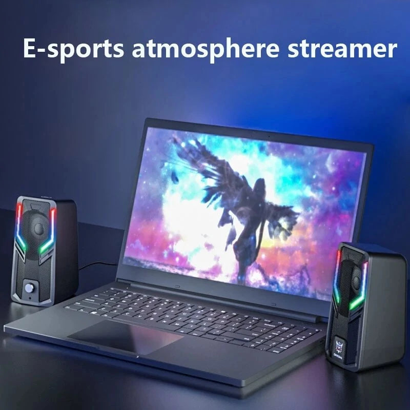 Parlantes Gamer Onikuma G6 Rgb 5w Negro – imagen 6