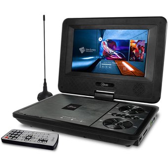 Dvd Portátil Con Tv Microlab 7" + Funda Protectora Negro – imagen 3