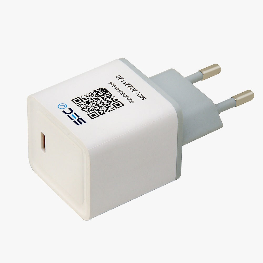 Cargador Tecmaster 30w Carga Rapida QC3.0 Blanco – imagen 2
