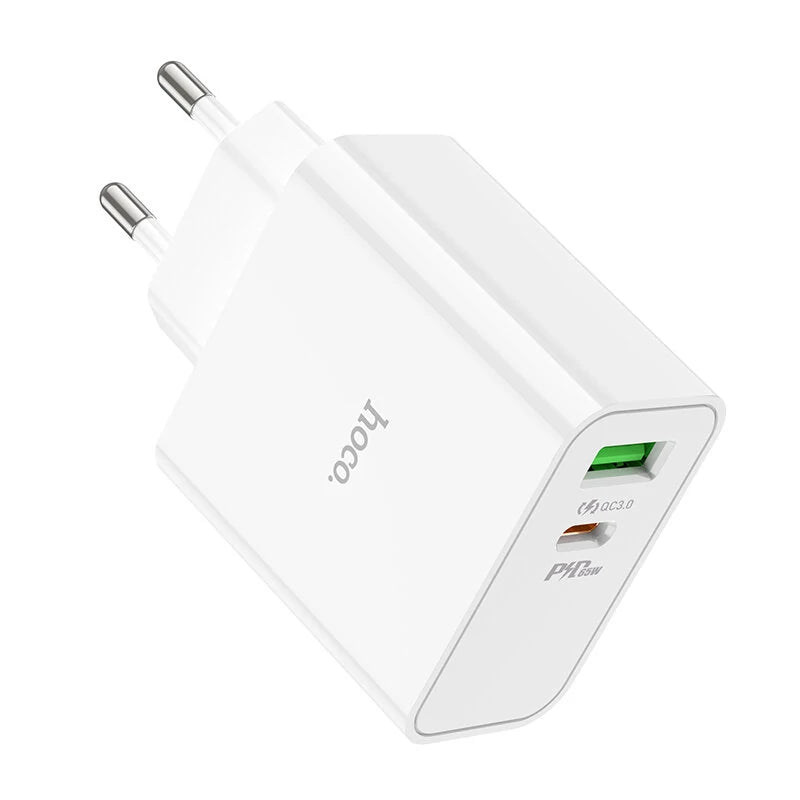 Cargador Hoco C113a 65w Carga Rapida Blanco – imagen 2