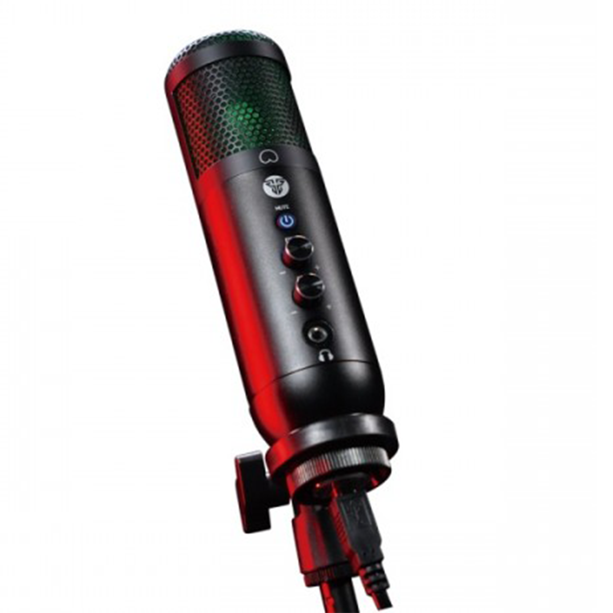 Micrófono Gamer Streaming Fantech Leviosa Mcx01 Negro