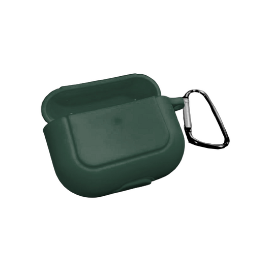 Carcasa Funda Para AirPods 3 Generación Silicona Verde