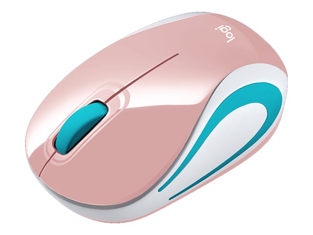 Mouse Inalambrico Logitech Mini M187 Rosado – imagen 2