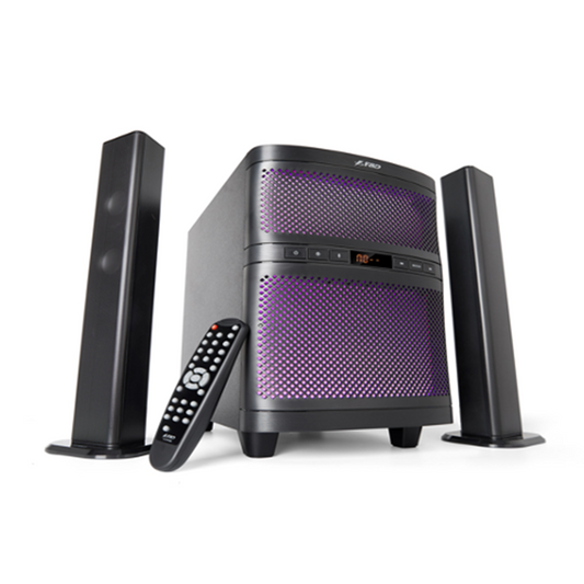Parlantes Subwoofer Fenda F&D T-220X Bluetooth 70w 2.1 Negro