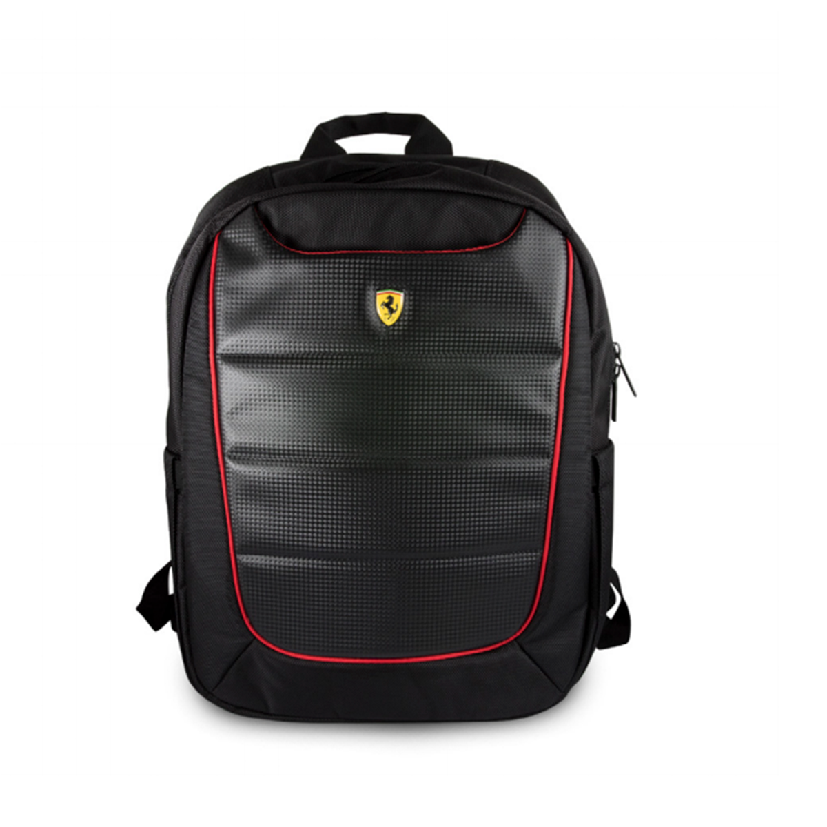 Mochila Ferrari 15” Black Red Piping Original