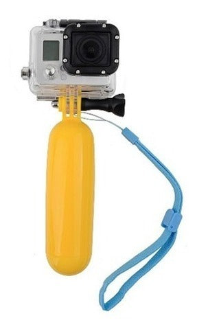Mango Flotador Gopro Y Otras Camaras Amarillo – imagen 2