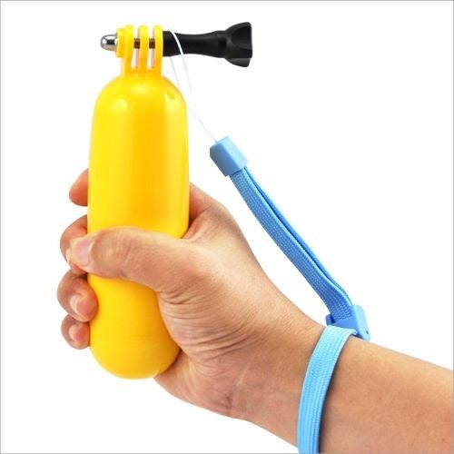 Mango Flotador Gopro Y Otras Camaras Amarillo – imagen 3