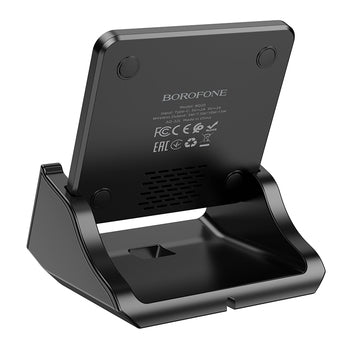 Cargador Inalámbrico Borofone BQ20 Con Soporte 15w Negro – imagen 3