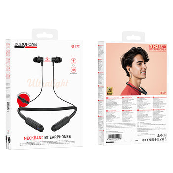 Audífonos In Ear Bluetooth Borofone Be72 10 Horas Neckband Negro – imagen 3