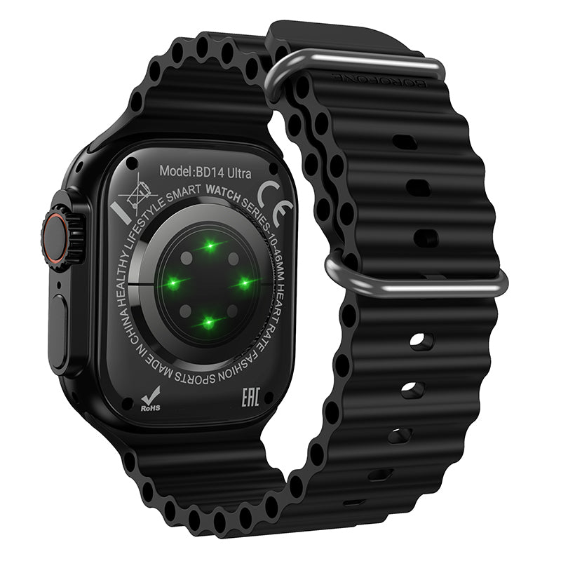 Smartwatch Reloj Inteligente Bluetooth Borofone Bd14 Ultra Negro – imagen 2