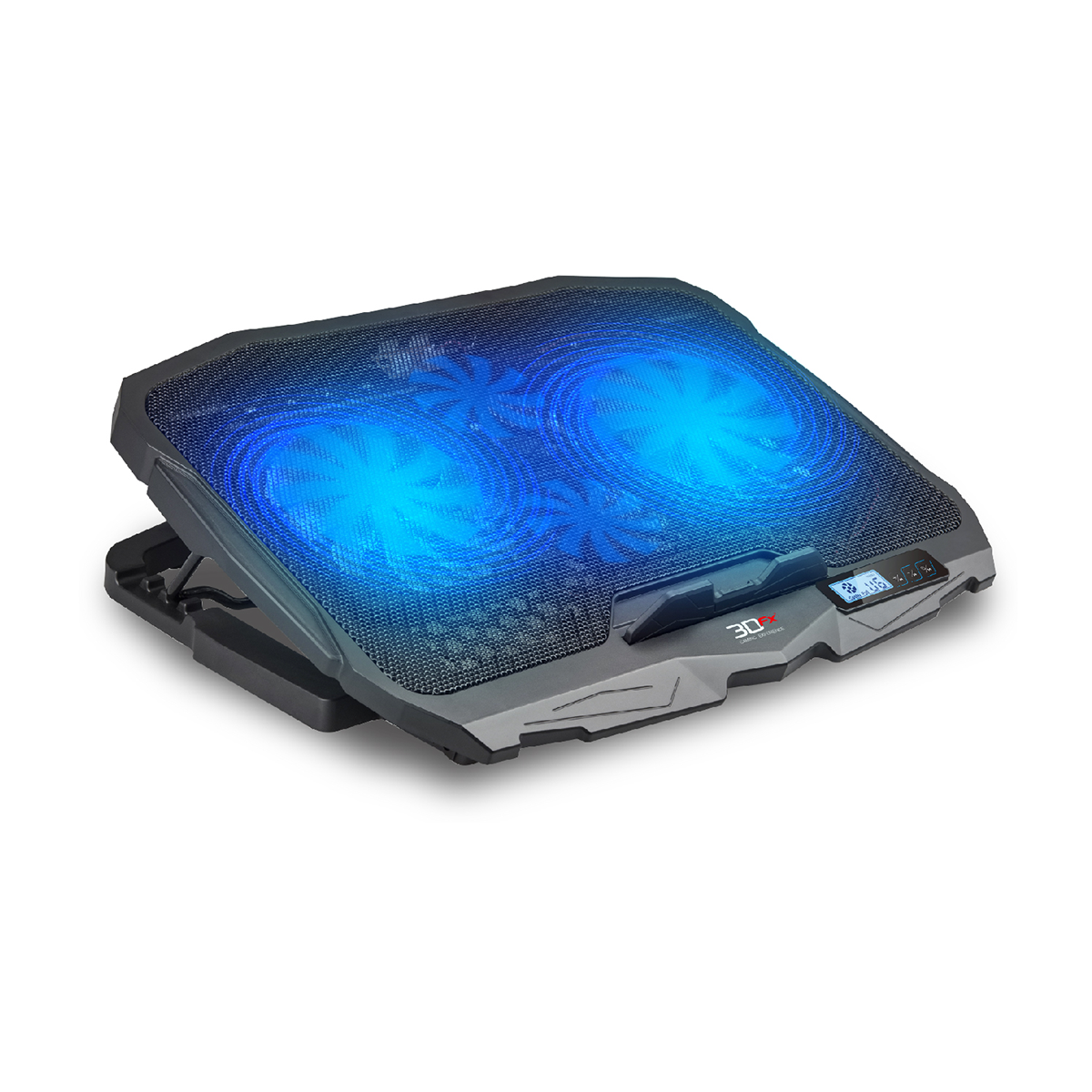 Ventilador Notebook Microlab Four Fan 17 Negro