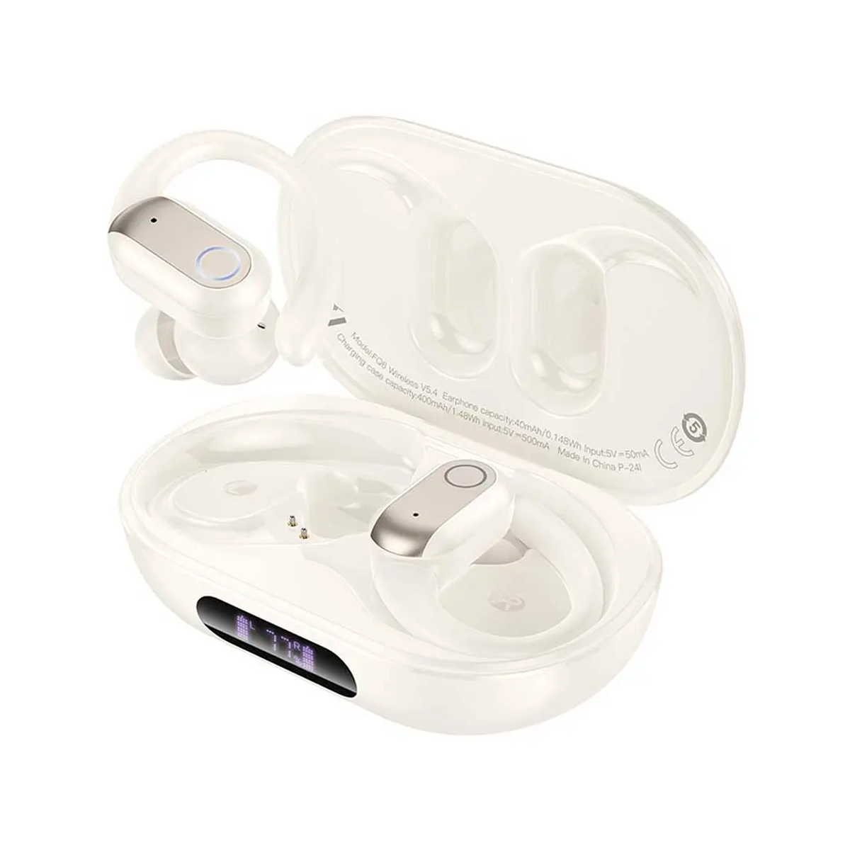 Audífonos In Ear Bluetooth Borofone Fq6 Blanco