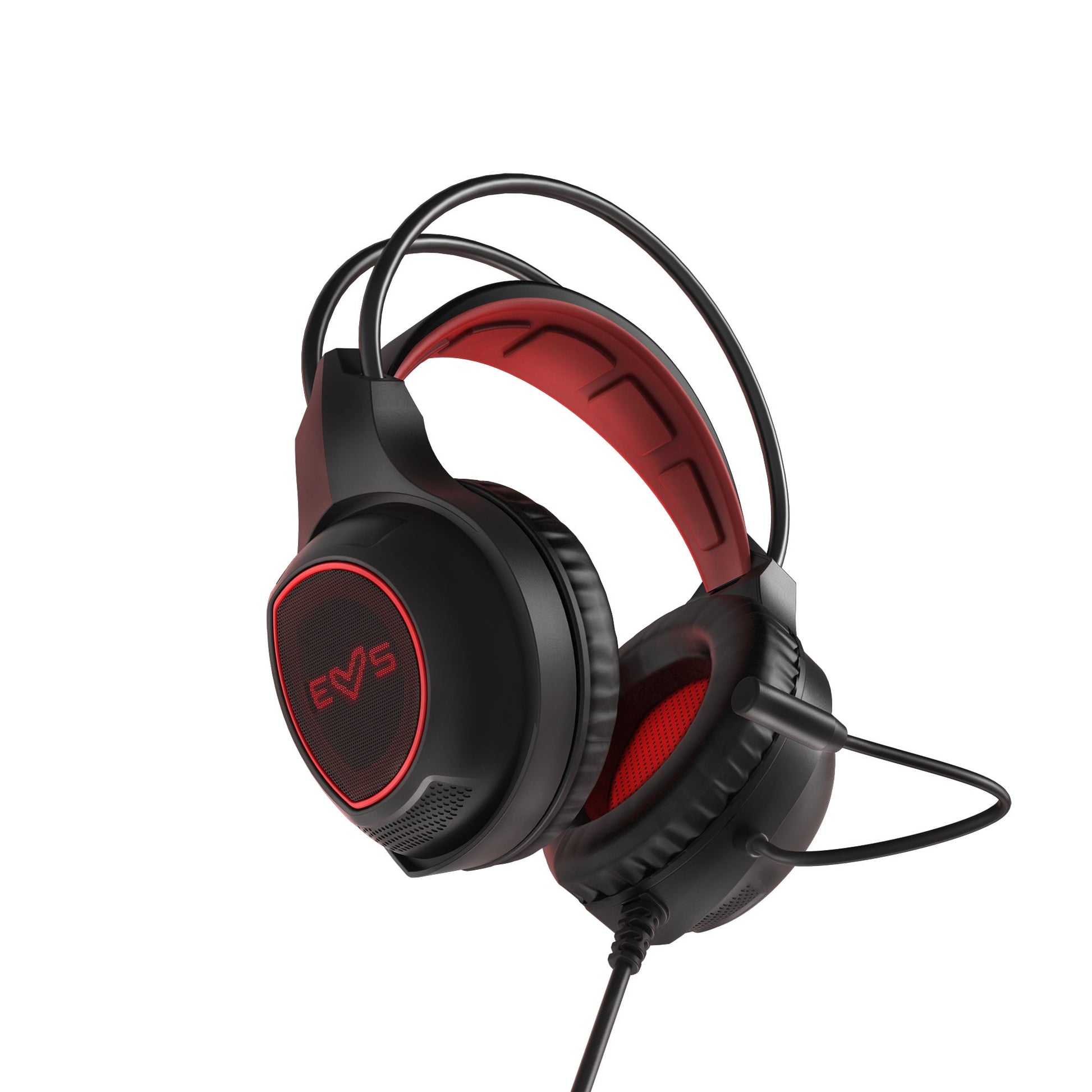 Audífonos Gamer Energy Sistem ESG 2 Laser Negro Rojo – imagen 3