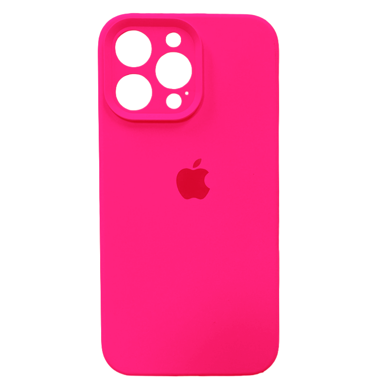 Carcasa Silicona Antideslizante Con Logo Iphone 14 Pro Max Colores – imagen 4