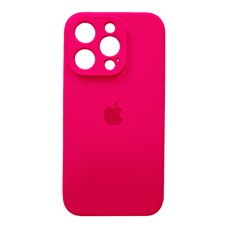 Carcasa Silicona Antideslizante Con Logo Iphone 15 Pro Colores – imagen 9