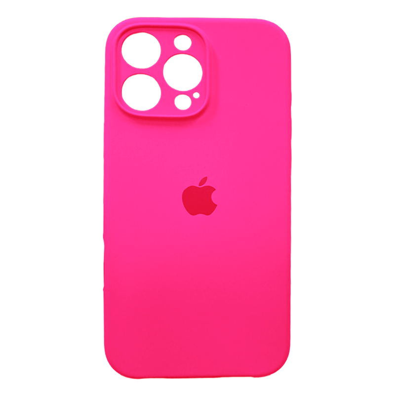 Carcasa Silicona Antideslizante Con Logo Iphone 16 Pro Max Colores – imagen 4