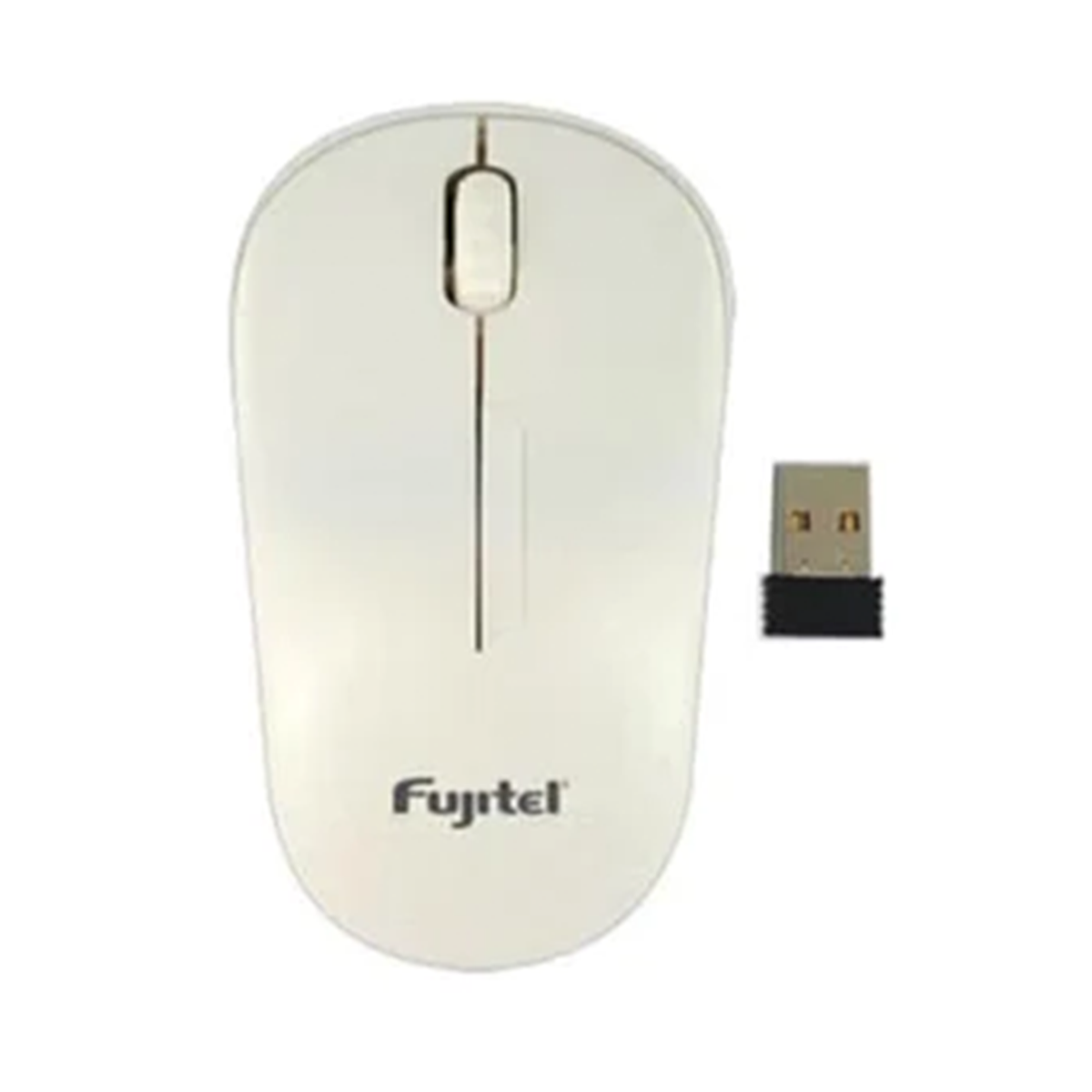 Mouse Fujitel Inalambrico 3 Botones Dpi 1200 Blanco
