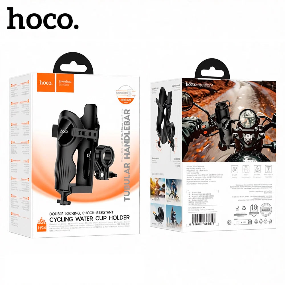 Soporte Porta Botella Para Bicicleta y Moto Hoco H89 Negro – imagen 5