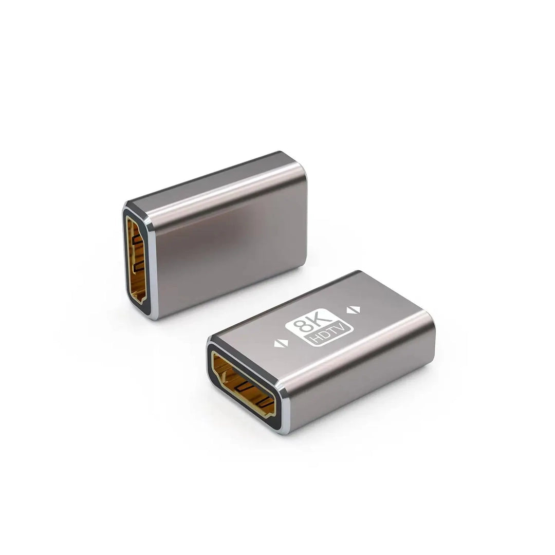 Copla Hmdi a Hdmi 8k Hembra a Hembra Birlink Br10317 Gris – imagen 3