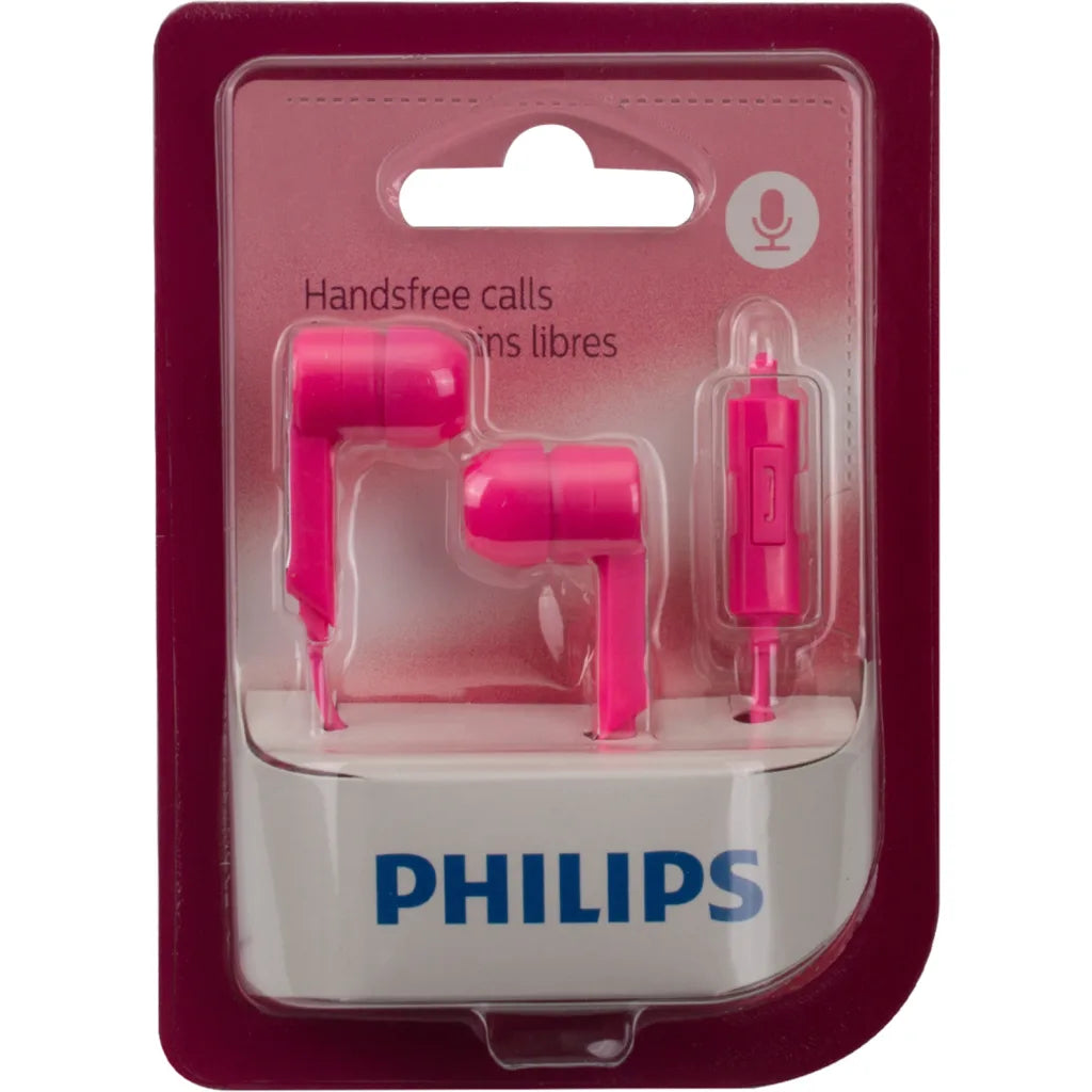 Audífonos In ear Philips 3.5mm She1405 Rosado – imagen 3
