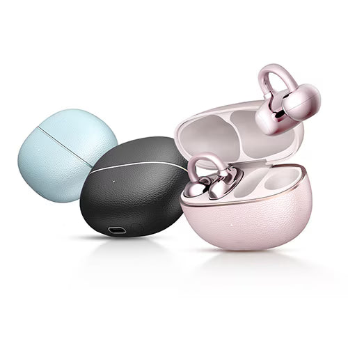 Audífonos Bluetooth Honor Choice Earbuds Clip 2 Pro Rosa – imagen 3