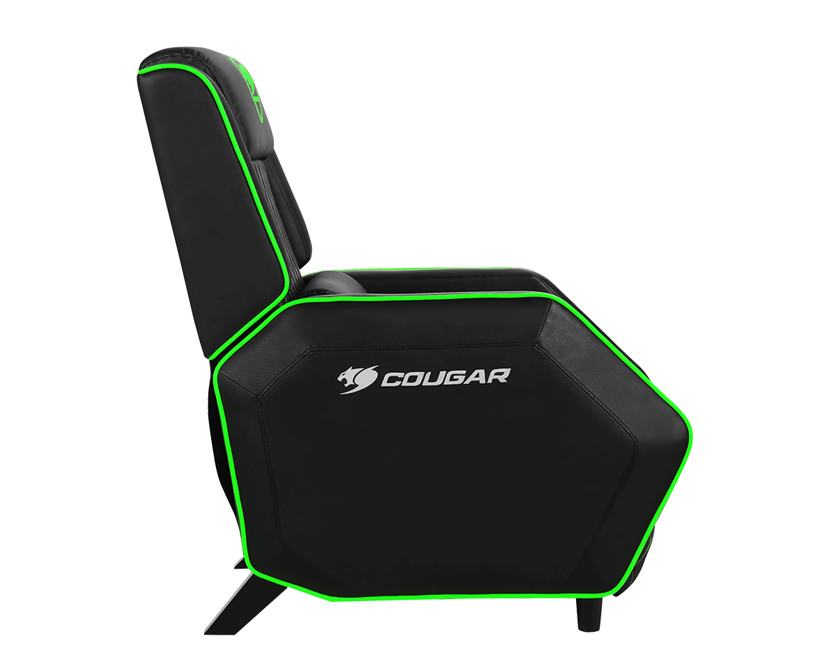 Sillon Gamer Cougar Ranger Negro XB Negro Verde – imagen 3