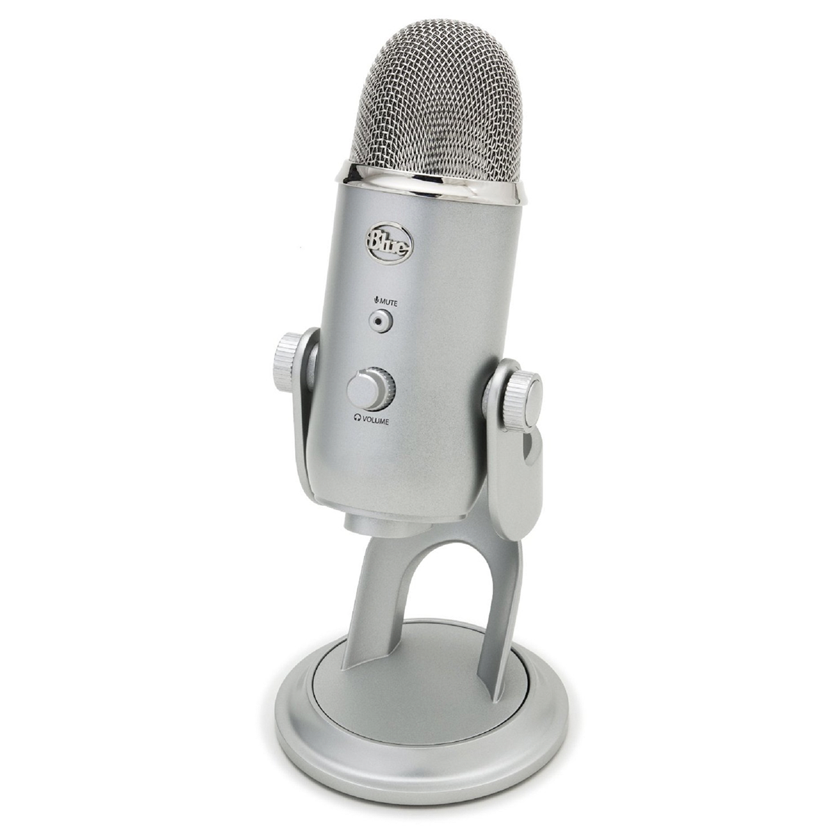 Micrófono Digital Blue Yeti Usb Silver