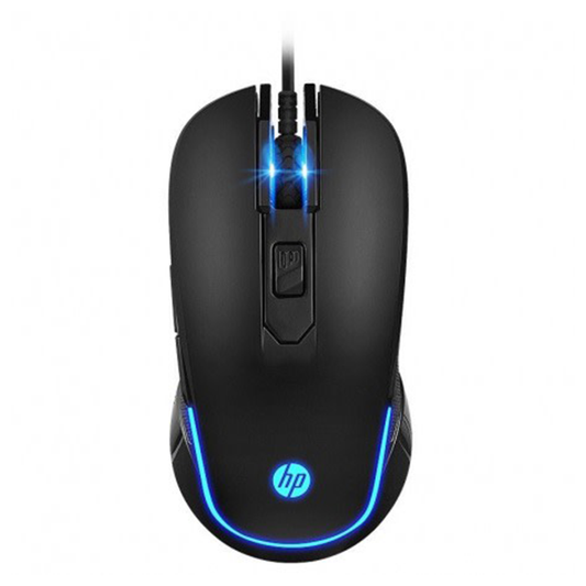 Mouse Gamer Usb Hp M200 2400 Dpi Negro