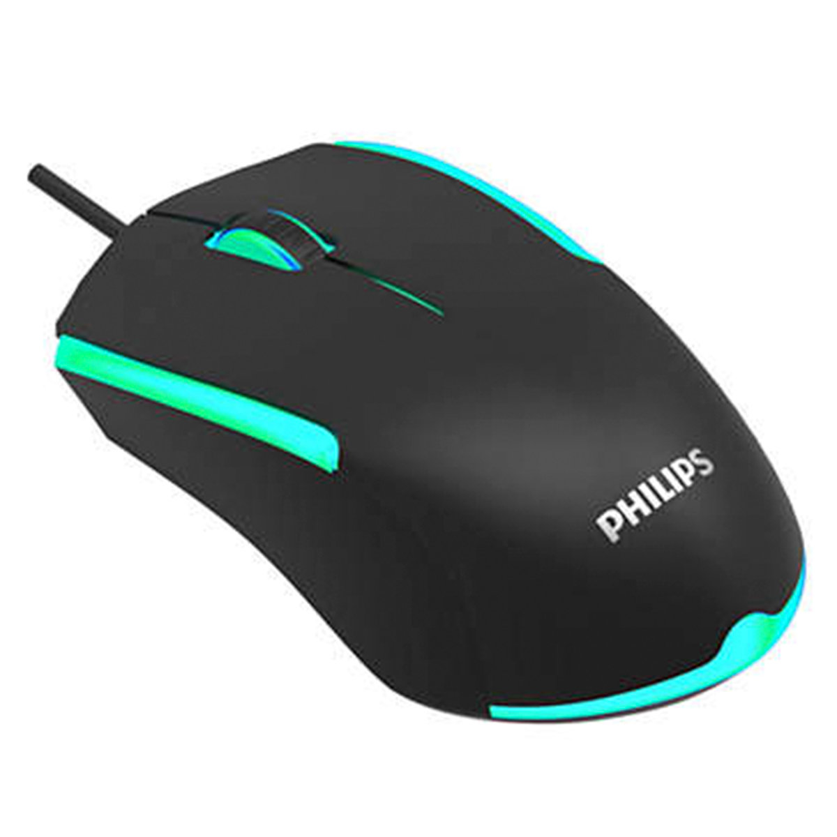 Mouse Gamer Philips G314 Momentum 1200 Dpi Negro