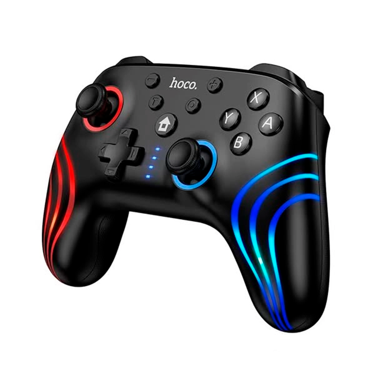 Control Joystick Inalambrico Hoco Ga2 Para Switch y Pc Negro