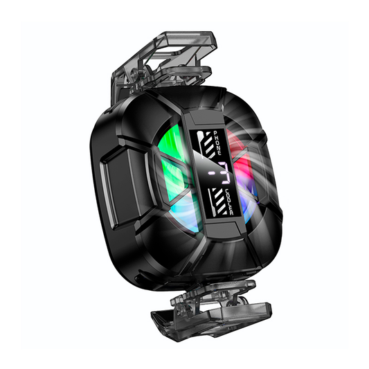Soporte Enfriador Para Smartphone Rgb Hoco Ga5 Negro