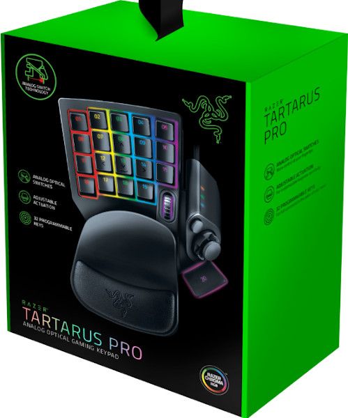 Teclado Keypad Gamer Tartarus Pro Negro – imagen 2