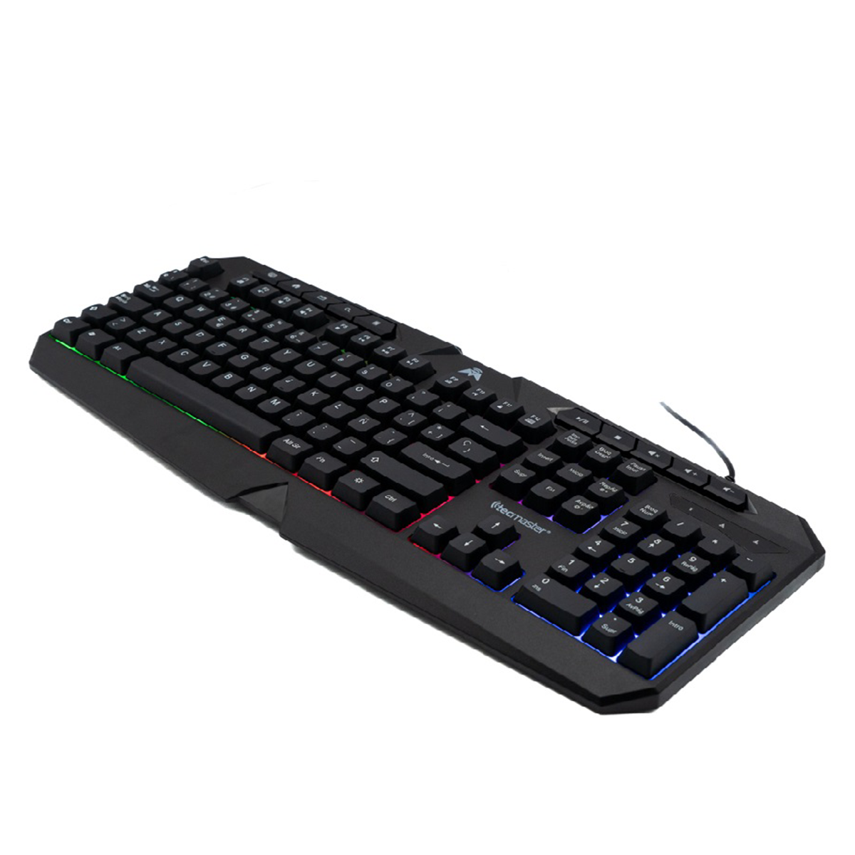 Teclado Gamer Tecmaster TM-400511 Rgb Negro