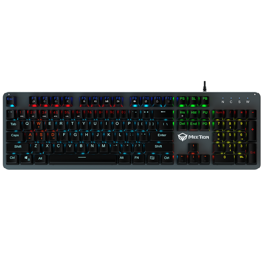 Teclado Gamer Mecanico Meetion MK007 Negro