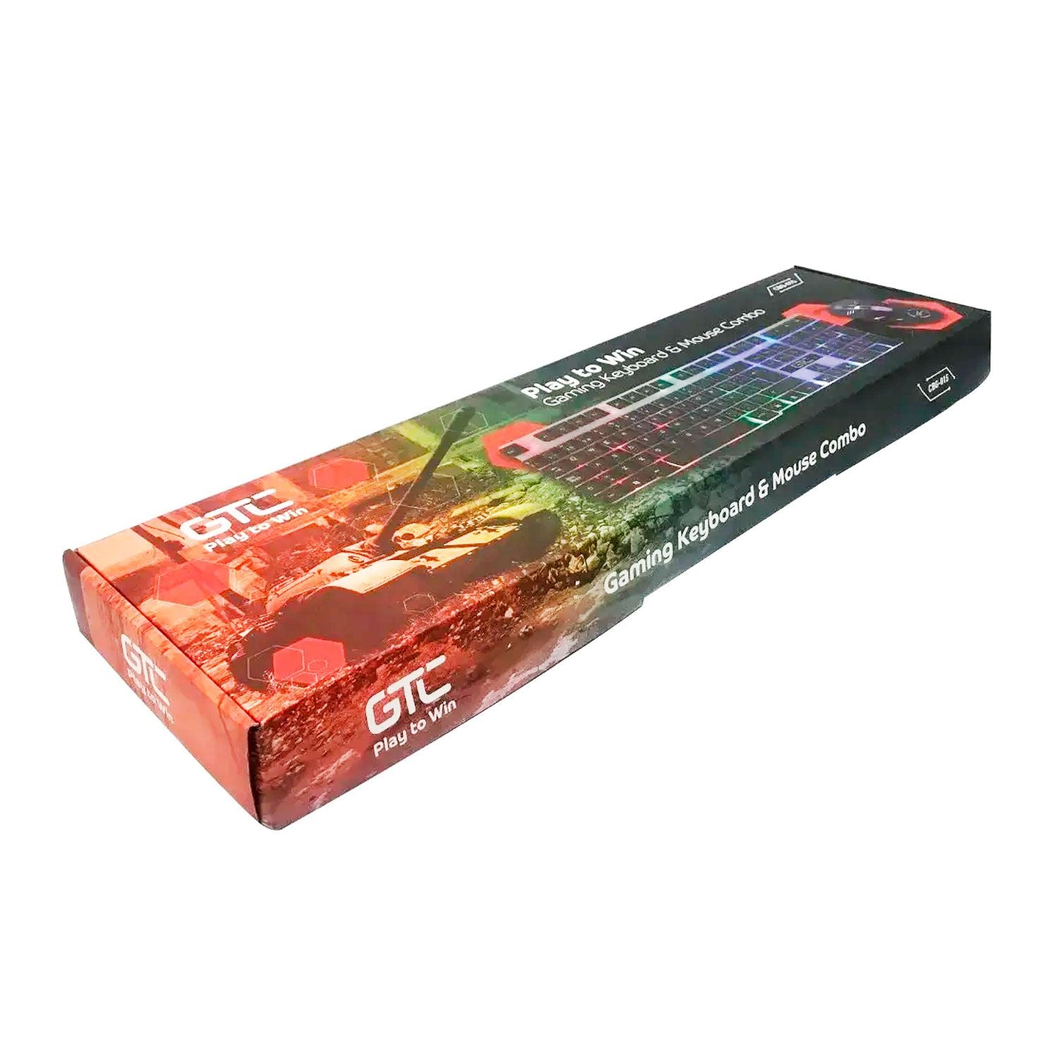 Kit Gamer Gtc Cbg-015 Teclado + Mouse Negro – imagen 2