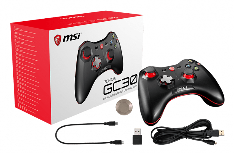 Control Joystick Msi Force Gc30 Inalámbrico Pc Android – imagen 4