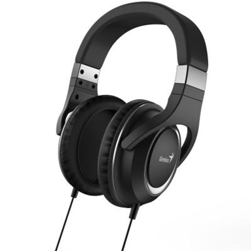 Audífonos Con Microfono Genius Hs-610 Negro