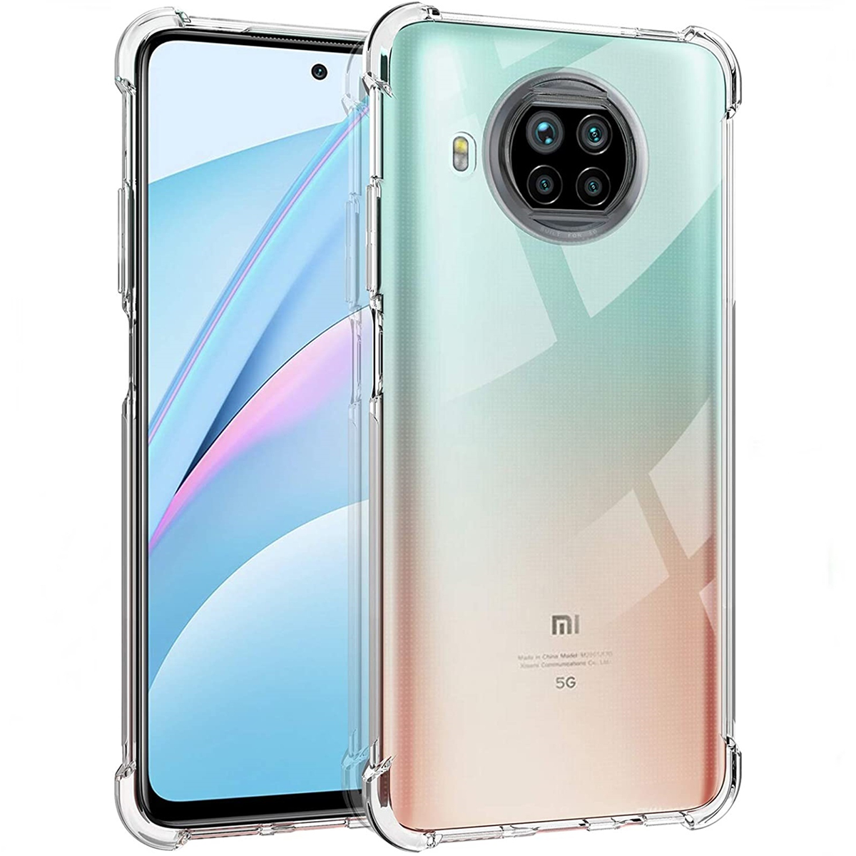 Xiaomi Mi 10t Lite Carcasa Transparente Gel Tpu