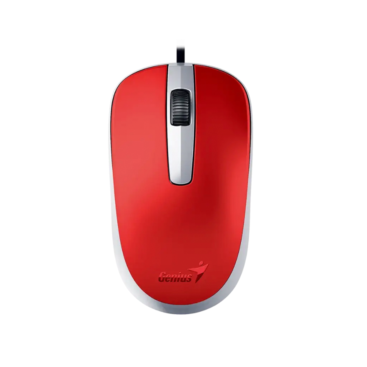 Mouse Con Cable Usb Genius Dx-120 Rojo