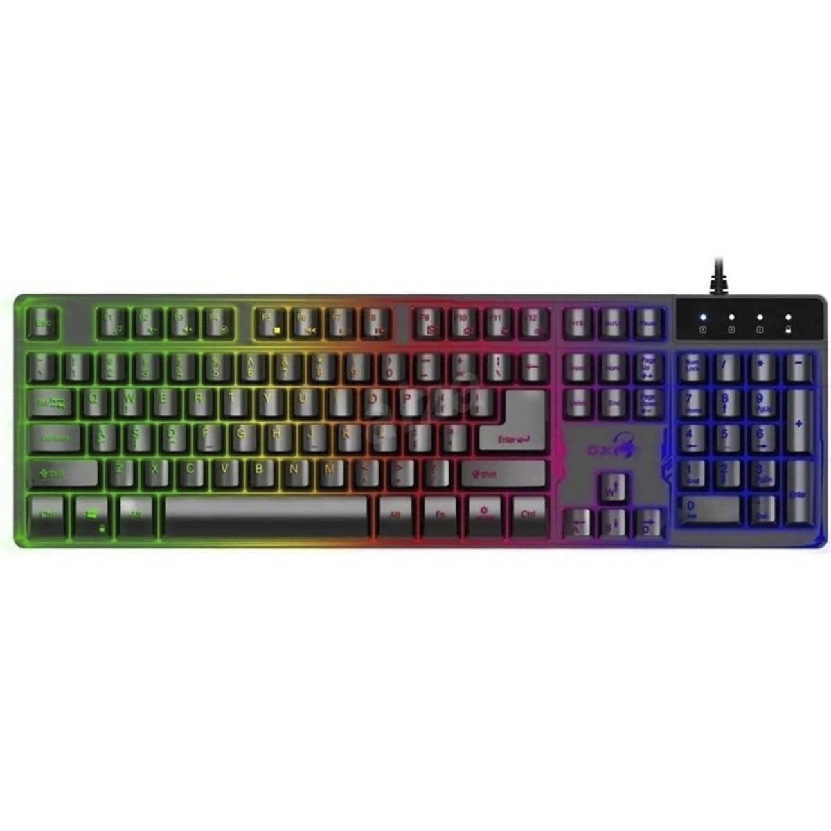 Teclado Gamer Genius Scorpion K8 Rgb Negro